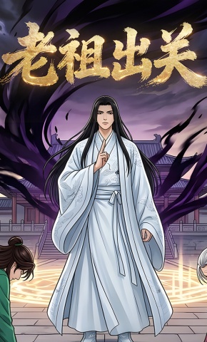 短剧《老祖出关》海报