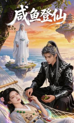 短剧《咸鱼登仙》海报