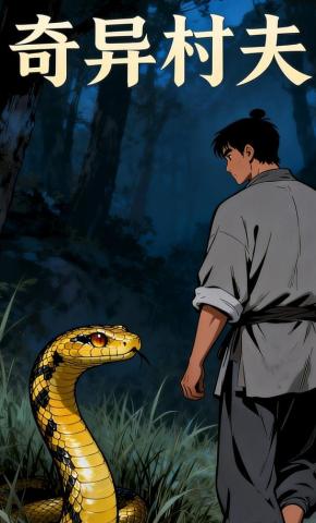 短剧《奇异村夫》海报