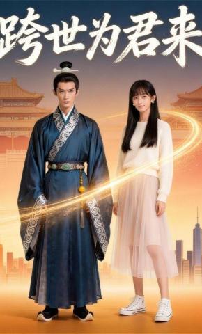 短剧《跨世为君来》海报