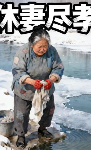 短剧《休妻尽孝》海报