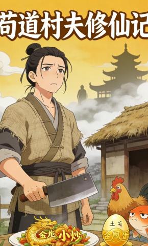 短剧《苟道村夫修仙记》海报