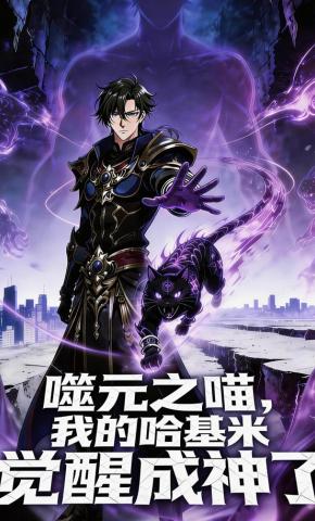 短剧《噬元之喵，我的哈基米觉醒成神了》海报