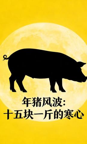 短剧《年猪风波：十五块一斤的寒心》海报