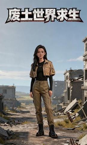 短剧《废土世界求生》海报