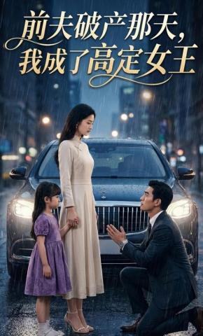 短剧《前夫破产那天，我成了高定女王》海报