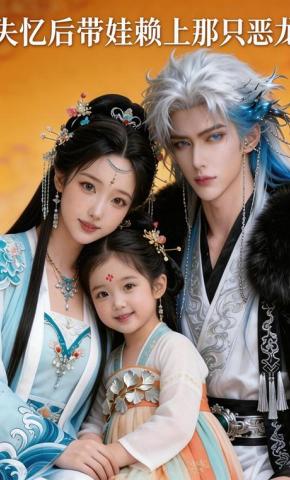 短剧《失忆后带娃赖上那只恶龙》海报