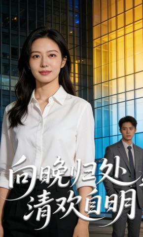 短剧《向晚归处，清欢自明》海报