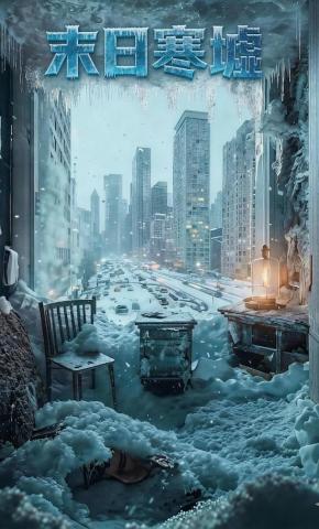 短剧《末日寒墟》海报