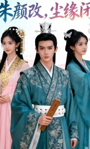 短剧《朱颜改,尘缘闭》海报