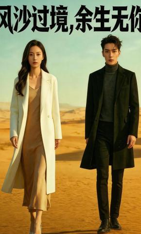 短剧《风沙过境，余生无你》海报