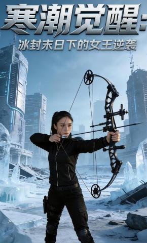 短剧《寒潮觉醒：冰封末日下的女王逆袭》海报