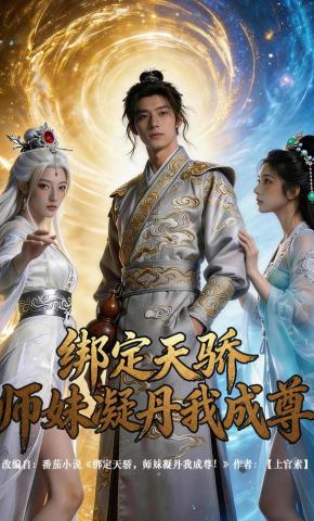 短剧《绑定天娇，师妹凝丹我成尊》海报