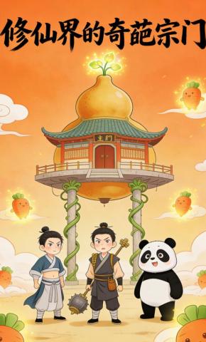 短剧《修仙界的奇葩宗门》海报