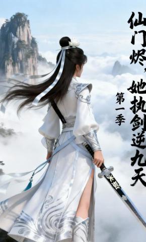 短剧《仙门烬，她执剑逆九天第一季》海报