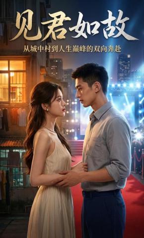 短剧《见君如故》海报