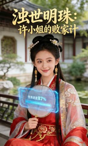 短剧《浊世明珠：许小姐的败家计》海报