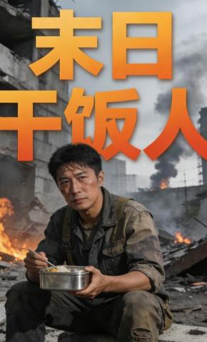 短剧《末日干饭人》海报