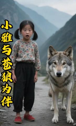 短剧《小雅与苍狼为伴》海报