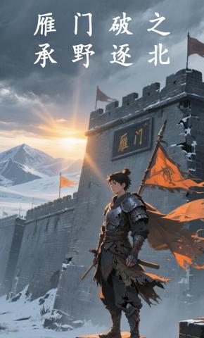 短剧《雁门破之承野逐北》海报