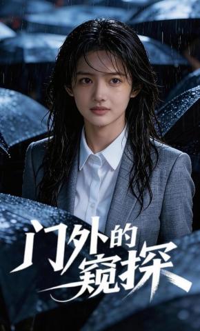 短剧《门外的窥探》海报