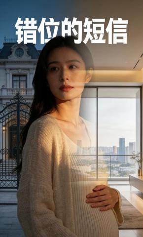 短剧《错位的短信》海报