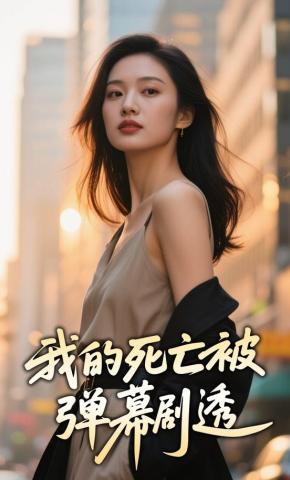 短剧《我的死亡被弹幕剧透》海报