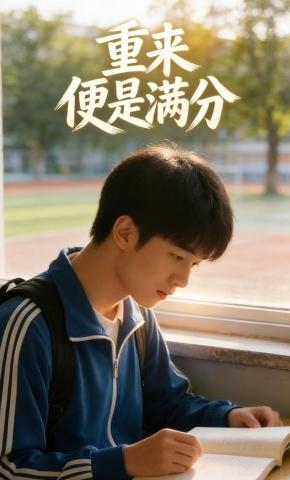 短剧《重来是满分》海报