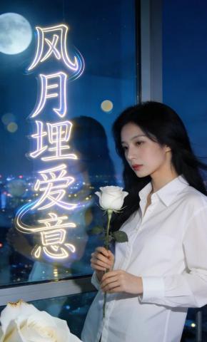 短剧《风月埋爱意》海报