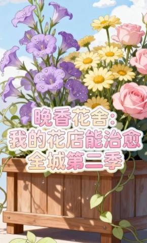 短剧《晚香花舍：我的花店能治愈全城第二季》海报