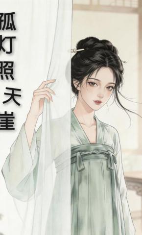 短剧《孤灯照天涯》海报