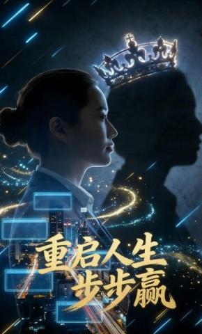 短剧《重启人生步步赢》海报