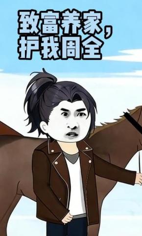 短剧《致富养家，护我周全》海报