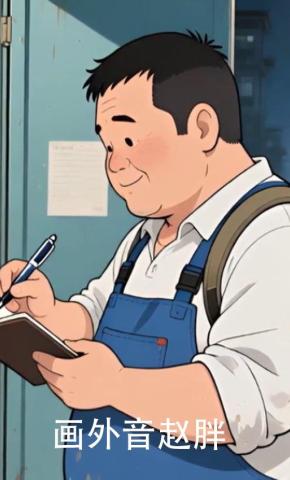 短剧《画外音赵胖》海报