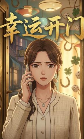 短剧《幸运开门》海报