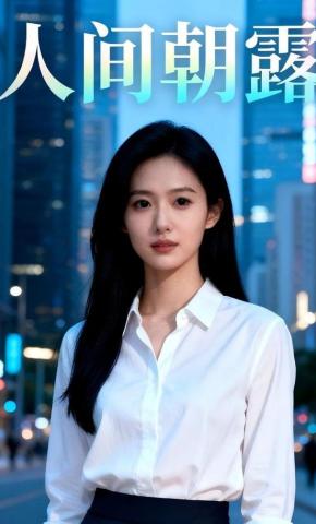 短剧《人间朝露》海报