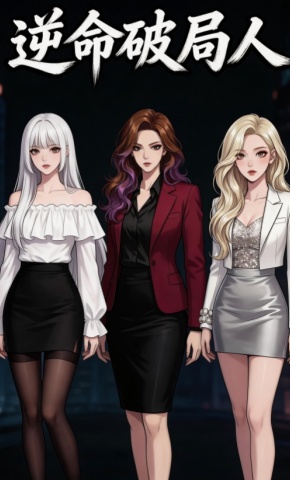 短剧《逆命破局人》海报