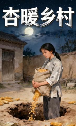 短剧《杏暖乡村》海报