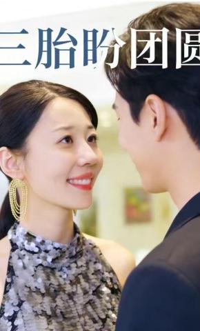 短剧《三胎盼团圆》海报