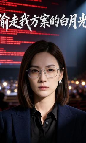 短剧《偷走我方案的白月光》海报