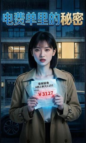 短剧《电费单里的秘密》海报