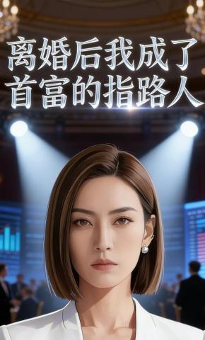 短剧《离婚后我成了首富的指路人》海报