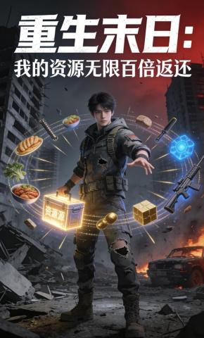 短剧《重生末日：我的资源无限百倍返还》海报