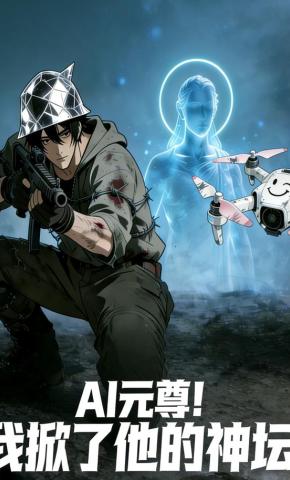 短剧《AI元尊！我掀了他的神坛！》海报