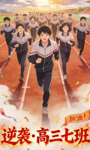 短剧《逆袭高三七班》海报