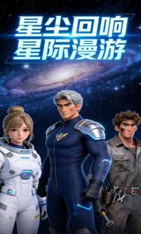 短剧星尘回响星际漫游7海报