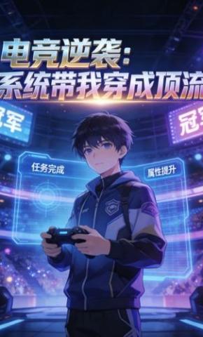 短剧《电竞逆袭：系统带我穿成顶流》海报