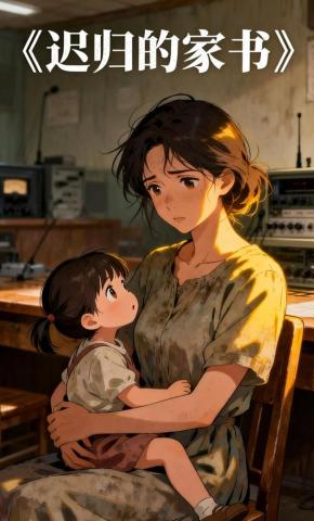 短剧《迟归的家书》海报