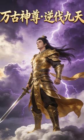 短剧《万古神尊：逆伐九天》海报