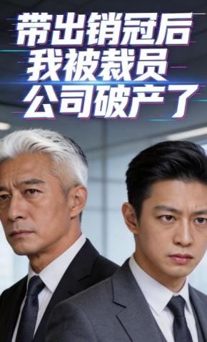 短剧《带出销冠后我被裁员，公司破产了》海报